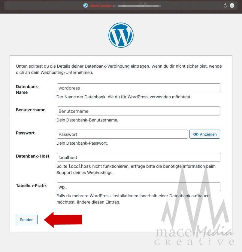 macemedia-wordpress-konfiguration-schritt2